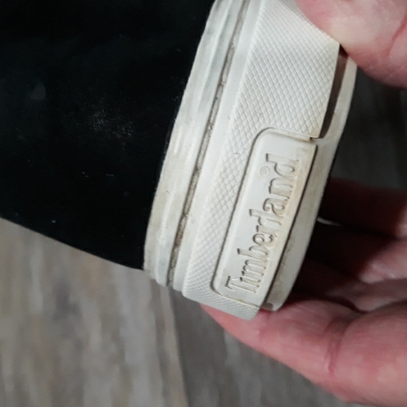 Timberland black canvas and suede rubber soled chukka boots. Size 9.5 - Picture 5 of 13